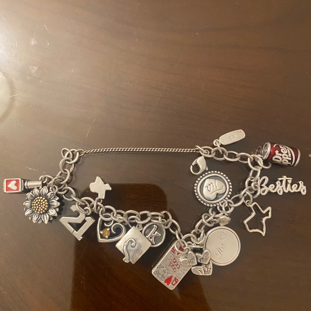 James Avery Bracelet with 14 charms